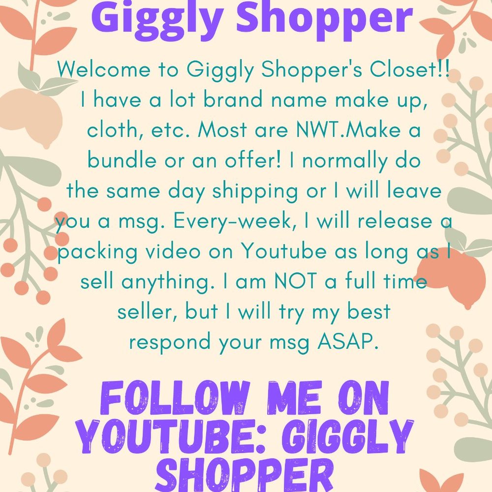 Meet your Posher, Giggly shopper